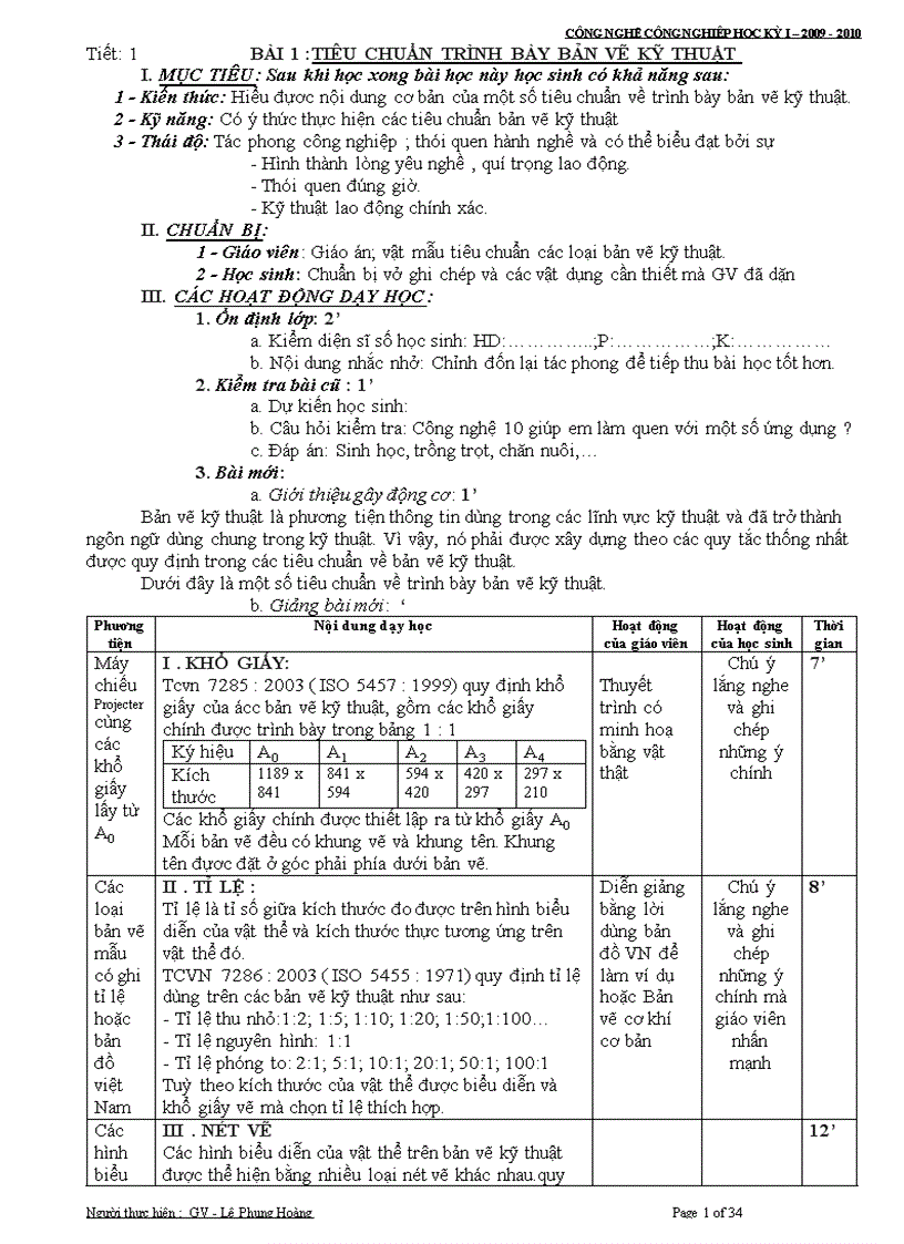 Công nghệ công nghiệp 1