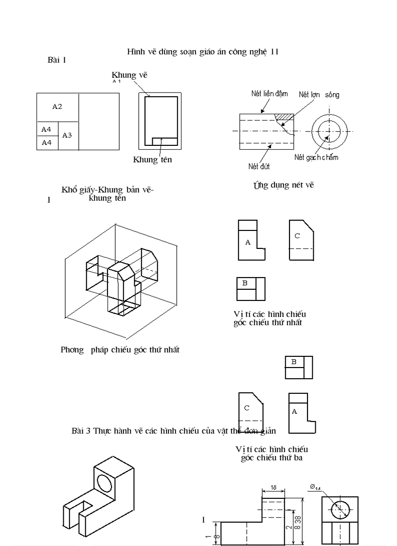 Hình vẽ kĩ thuật 11