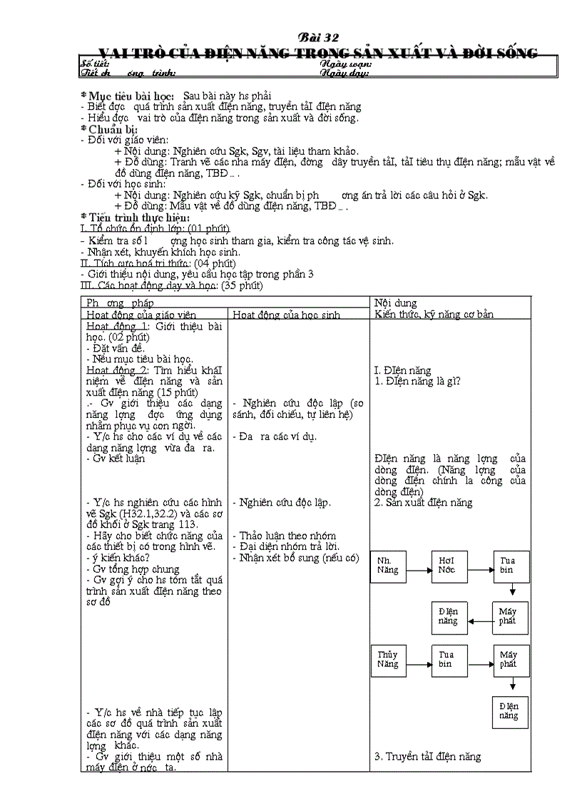 Công nghệ 8 phần III 09 10