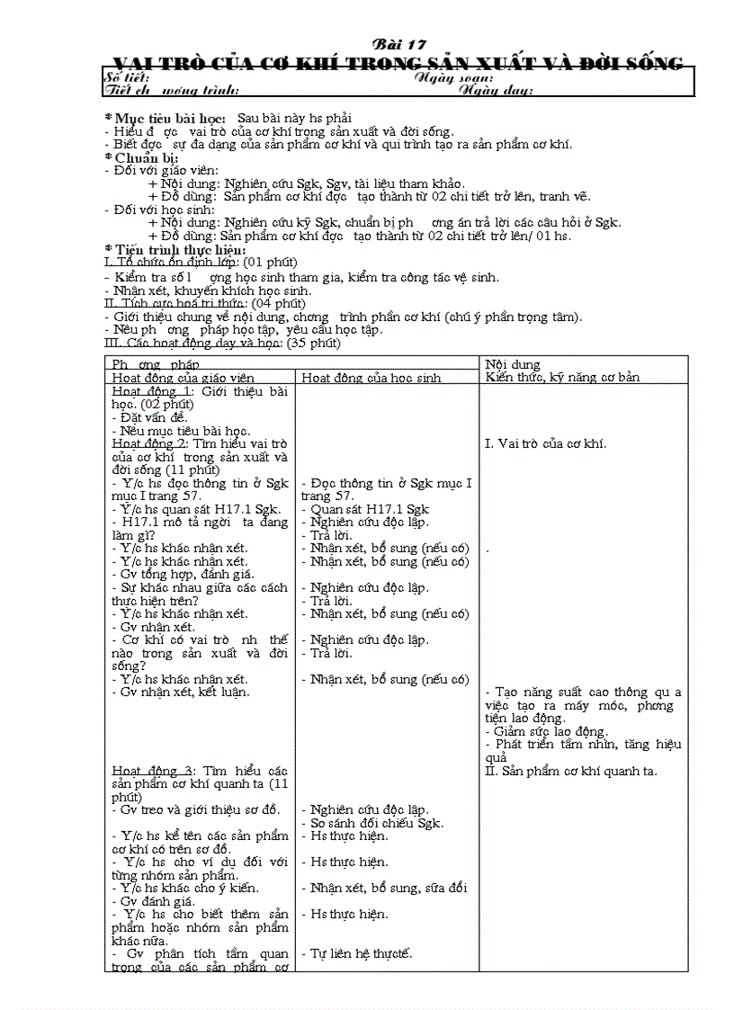 Công nghệ 8 phần II 09 10