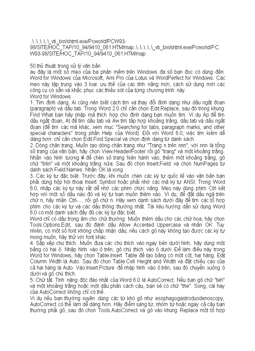 50 thu thuat van ban