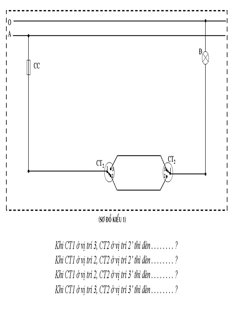 3 kiểu Sơ đồ mạch điện Cầu thang CN9