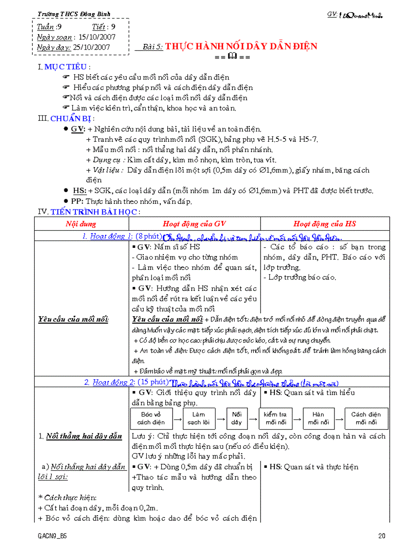 Bài 5 Công nghệ 9 1