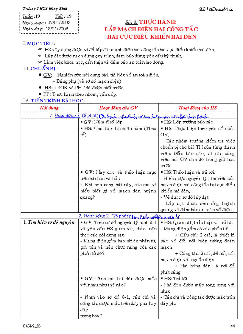 Bài 8 KTD