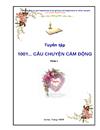 1001 câu chuyện cảm động rất hay