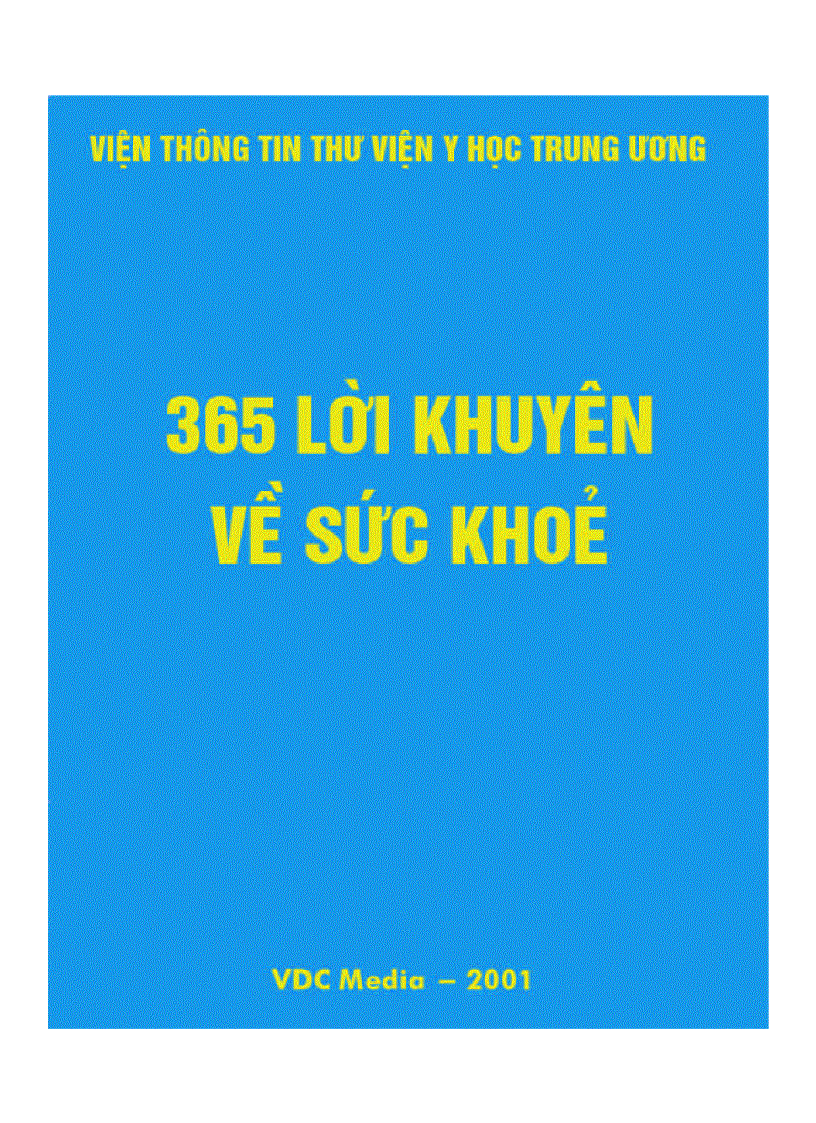 365 Lời khuyên về sức khỏe