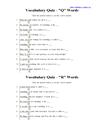 250 Vocabulary Word Quiz A Z