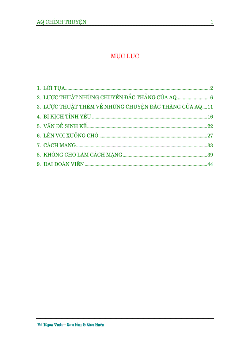 A Quy chính truyện