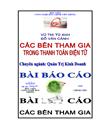 Bài báo cáo