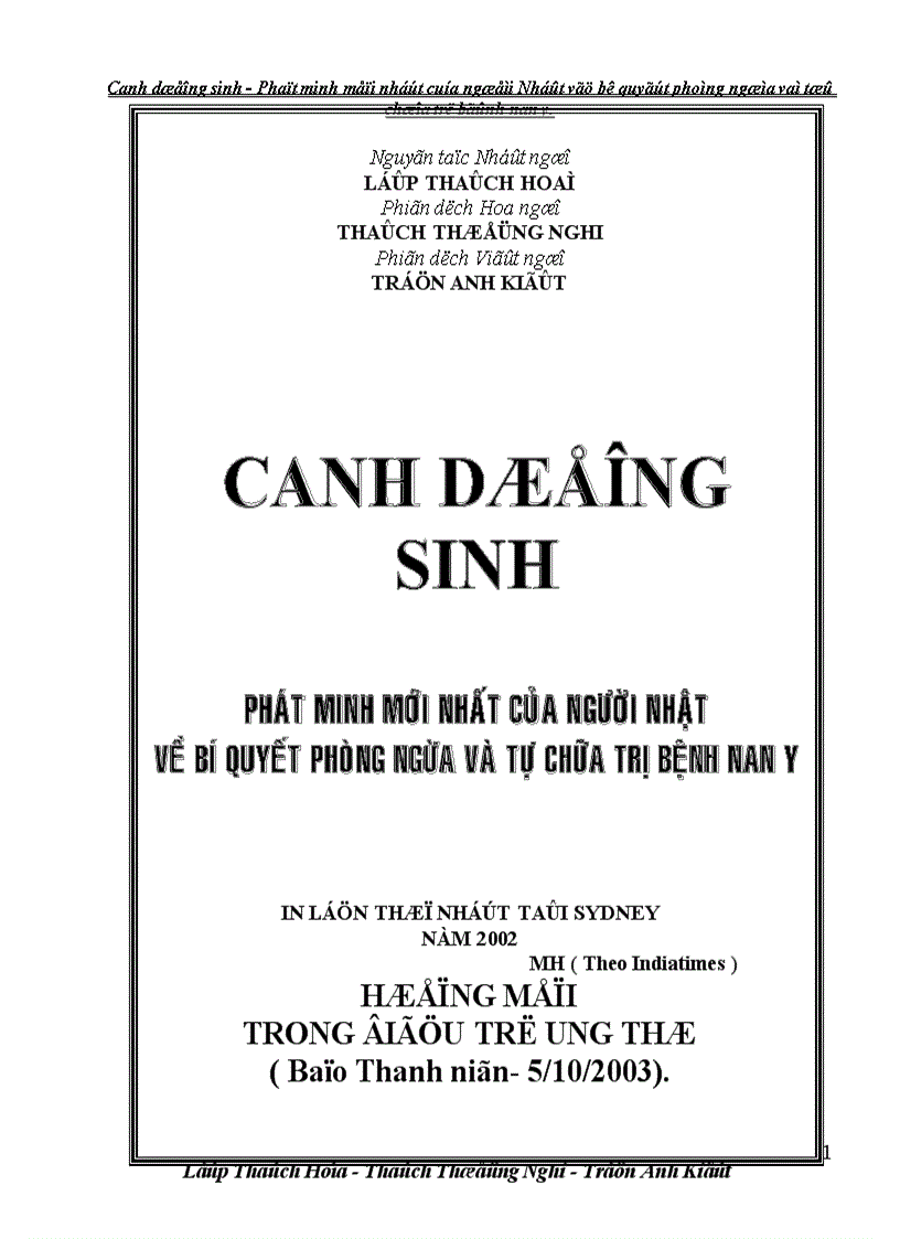 Canh dưỡng sinh Bài thuốc quý