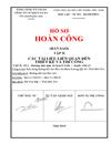 Bìa hồ sơ hoàn công