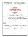 Bìa hồ sơ hoàn công