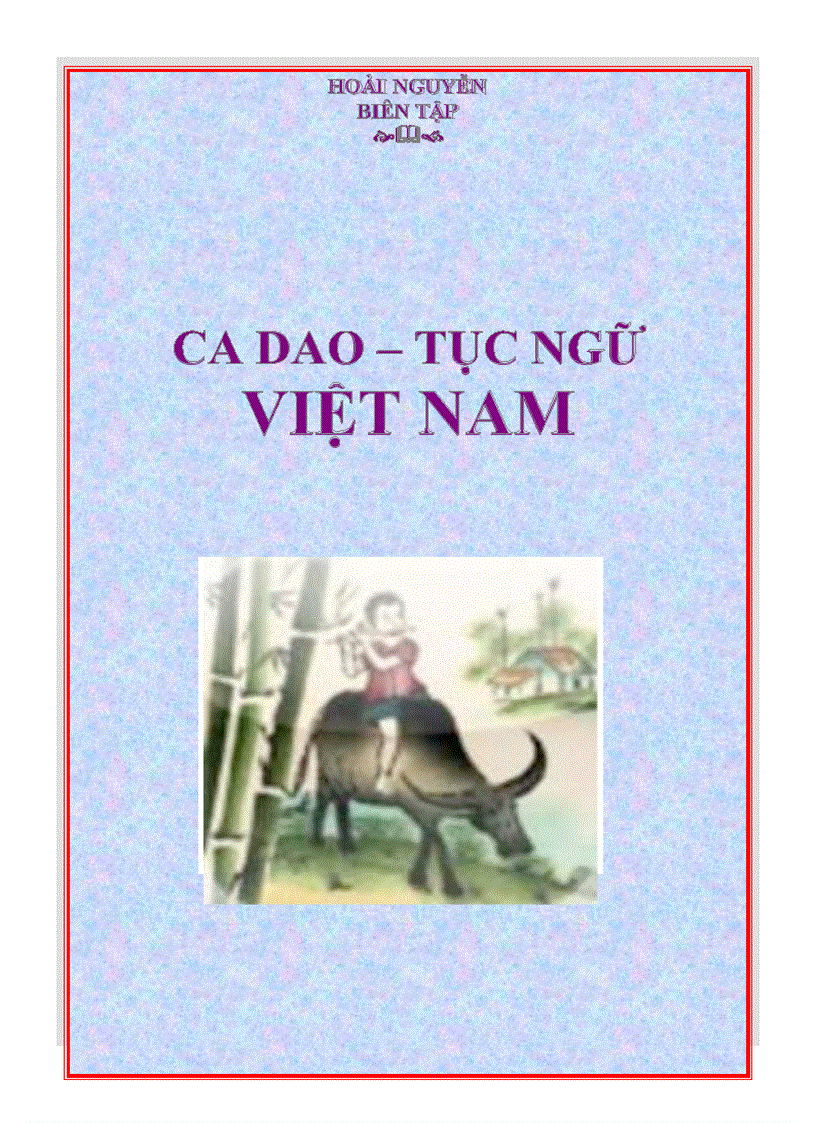 Ca dao Tục ngữ Việt Nam