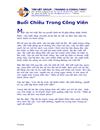 Buổi chiều trong công viên