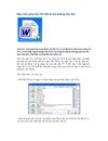 Cách đọc file Word mà không cần mở