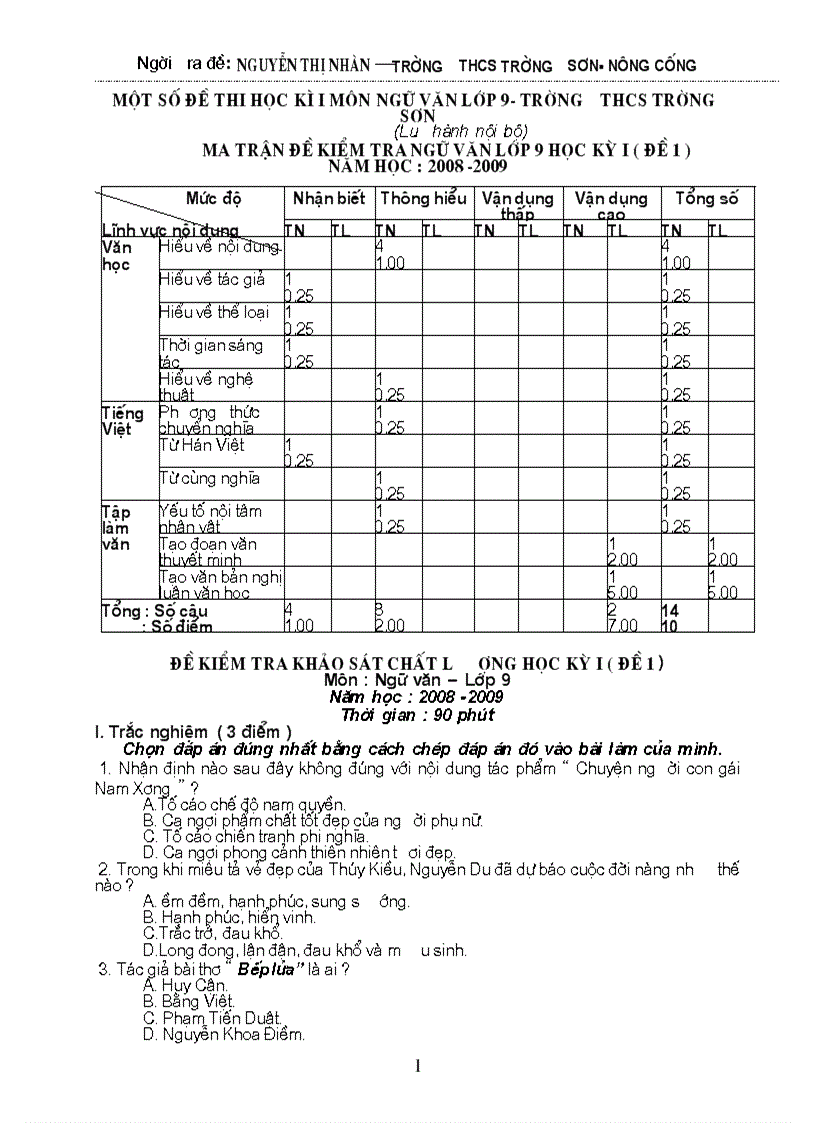 Bo de van9 coma tran Hay