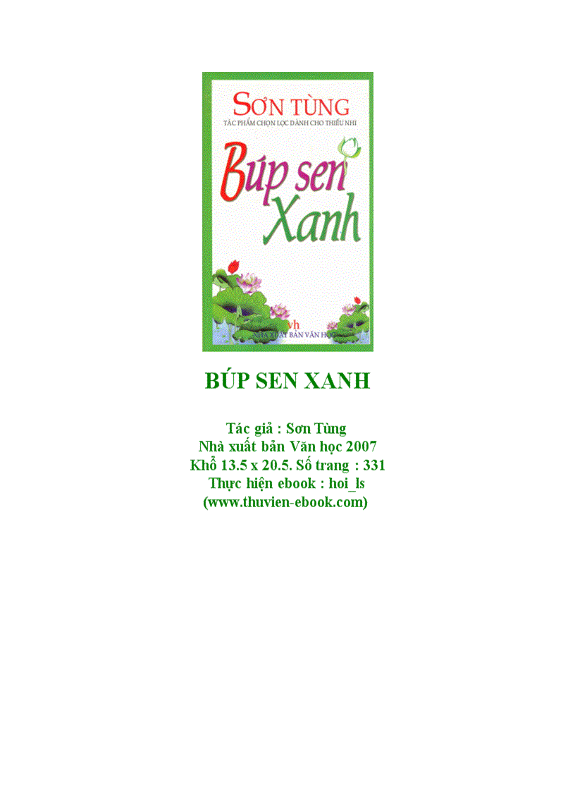 Búp sen xanh Sơn Tùng