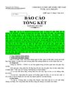 Báo cáo tổng kết năm học 2011 2012