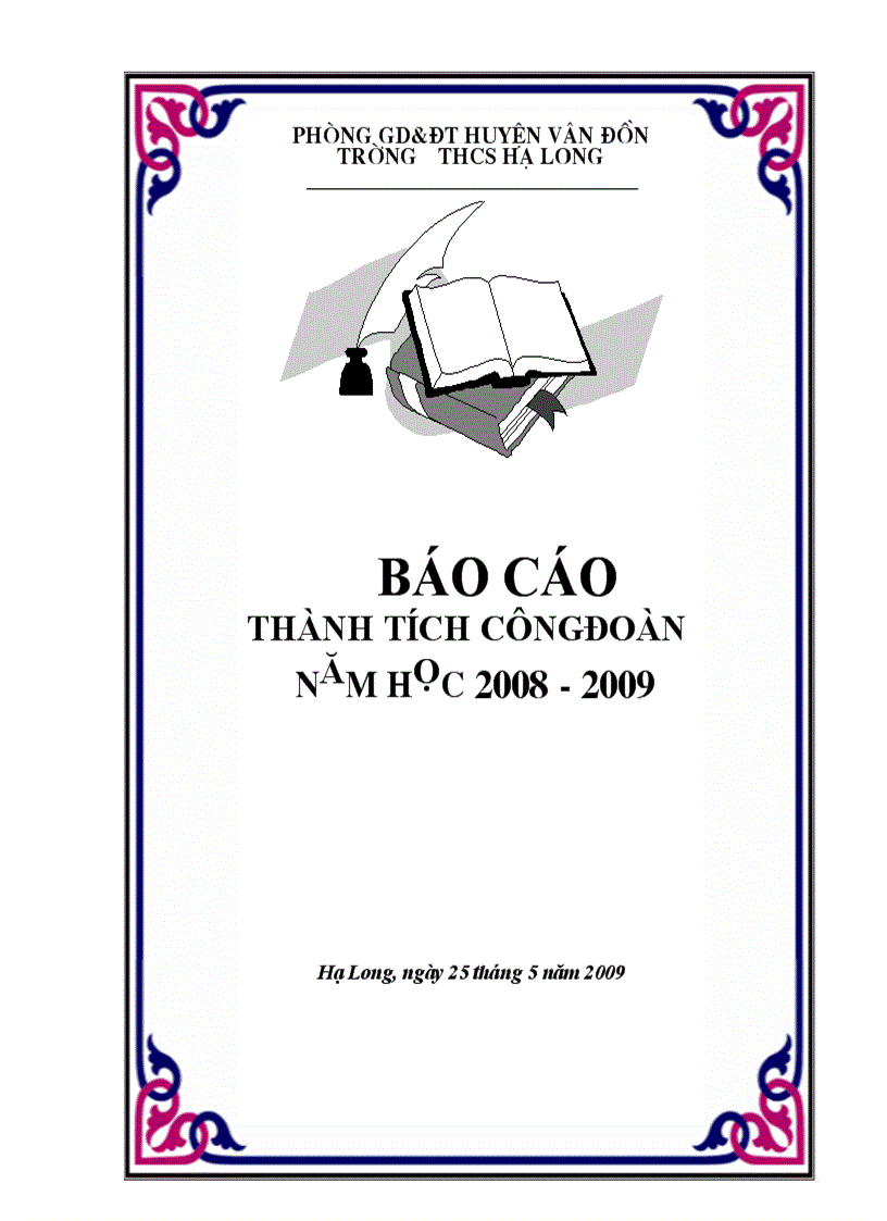 Bìa báo cáo đẹp 1