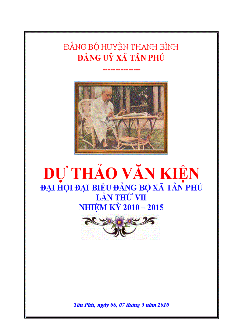 Bìa đại hội đẹp chuẩn