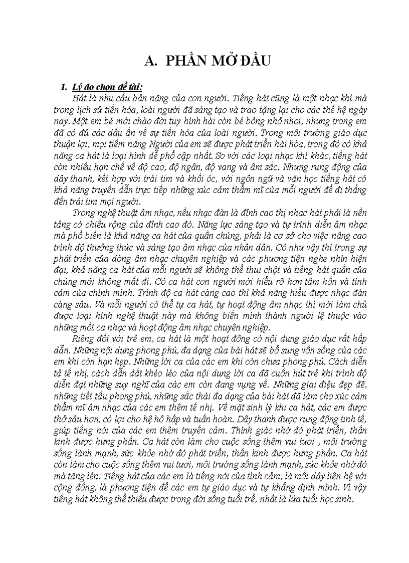 Đề cương nghiên cứu khoa học âm nhạc