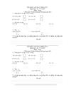 Đề khảo sát hs lớp 2