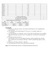 Đề thi Excel A