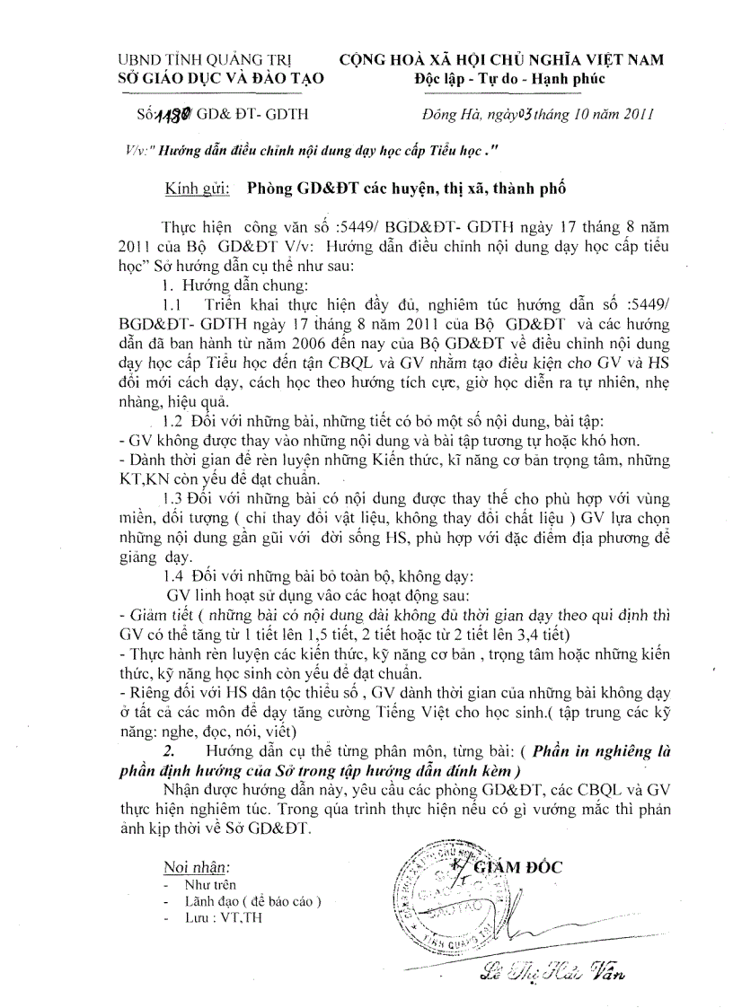 Giảm tải c t tiểu học