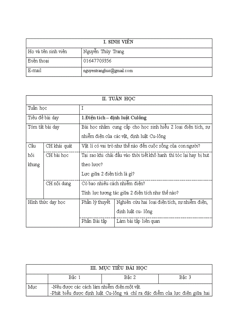 Định luật culong