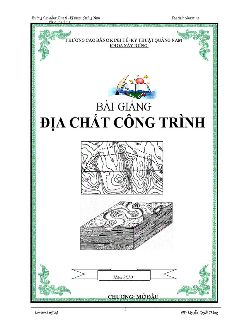 Địa chất công trình