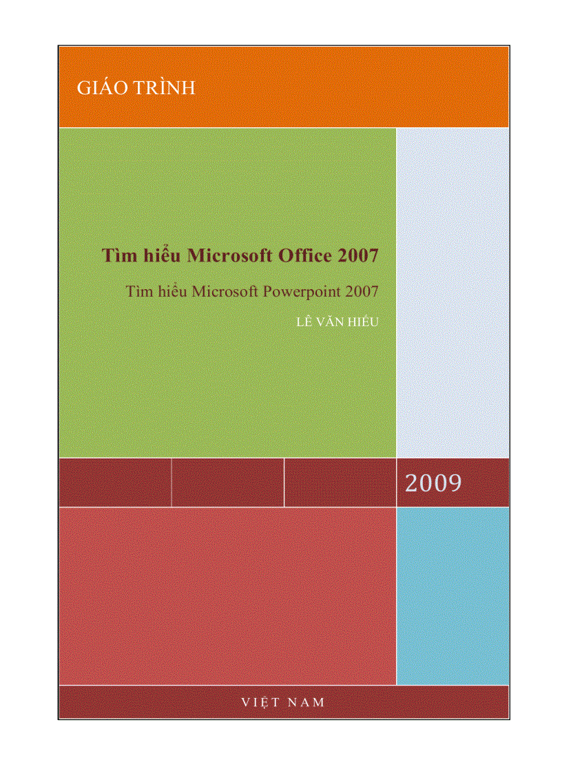 Hướng dẫn sử dụng powerpoint 2007