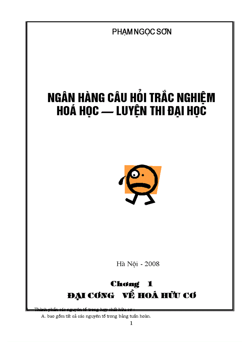 Hoa hoc trac nghiem