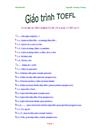 Giáo trình toefl