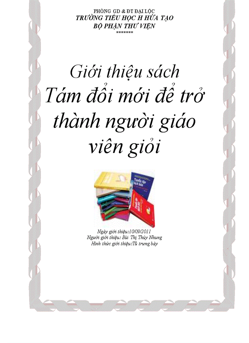 Giới thiệu sách tháng 09