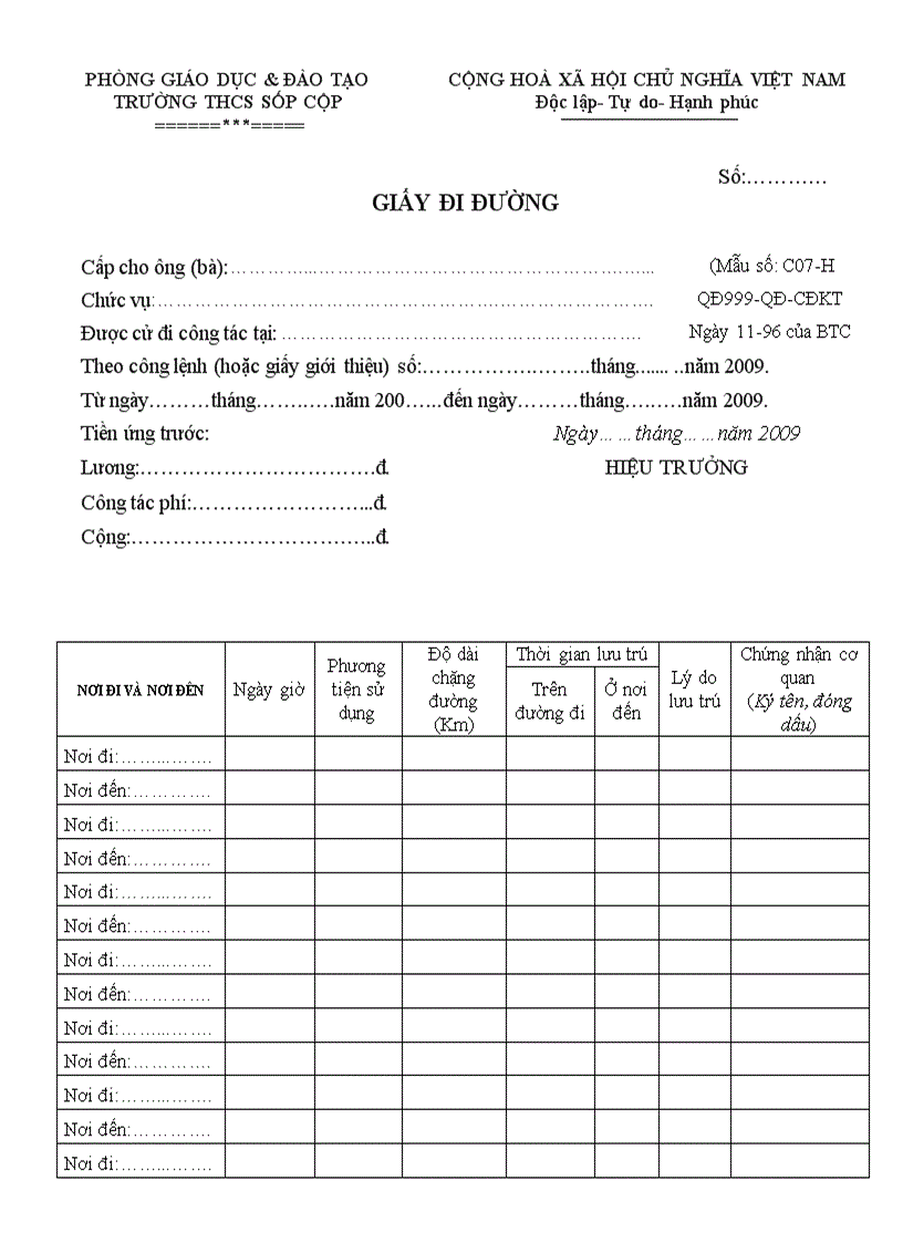 Giay di duong sop cop