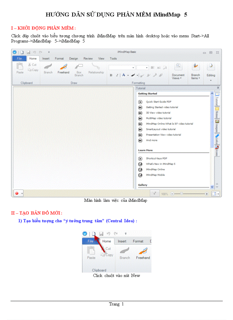 Huong dan ve ban do tu duy PM imindmap 5