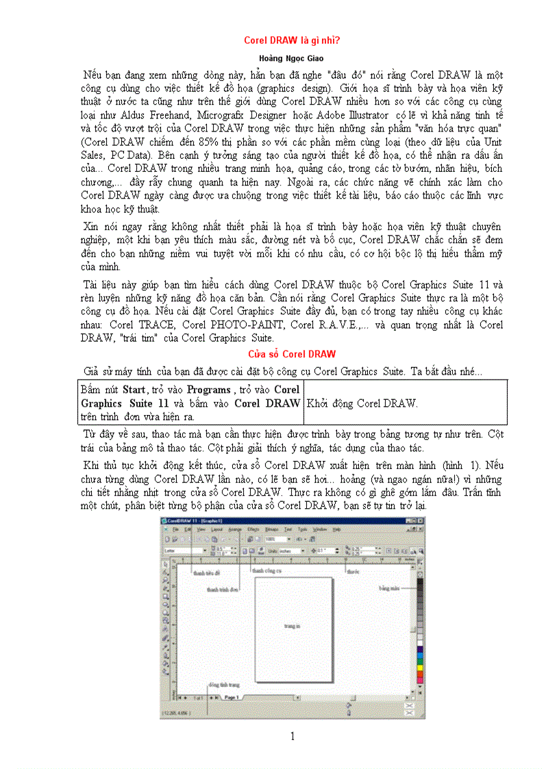Giáo trình CorelDraw