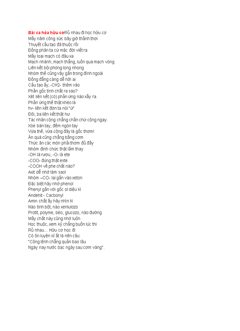 Học hóa không khó