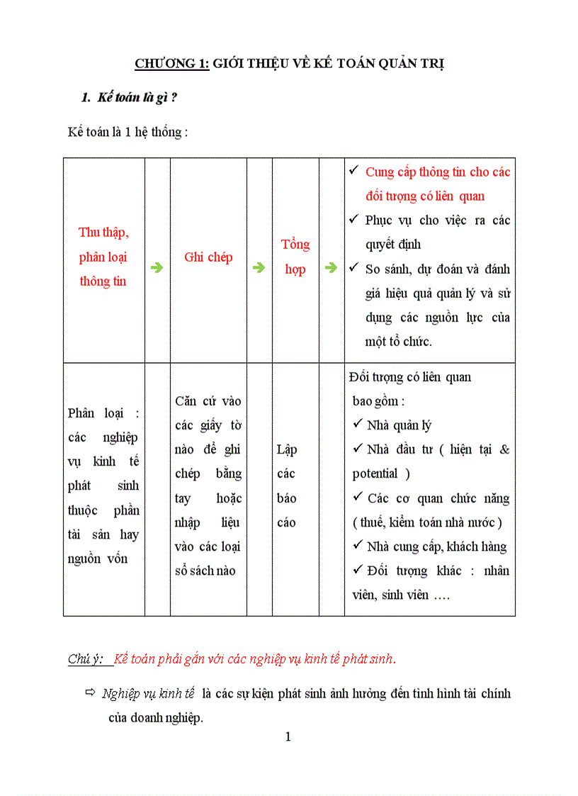 Giáo trình kế toán quản trị