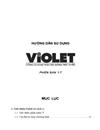 Hướng dẫn sử dụng violet 1 7 1