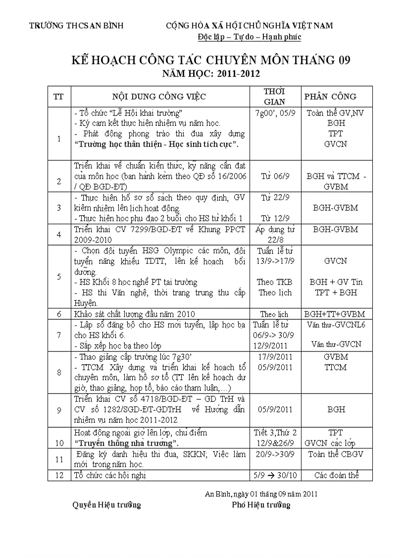 Ke hoach cmon thang 9 2011