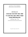 Kế hoạch gdhs cá biệt trường thcs đông phú