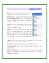 Khám phá các thực đơn trong ms word