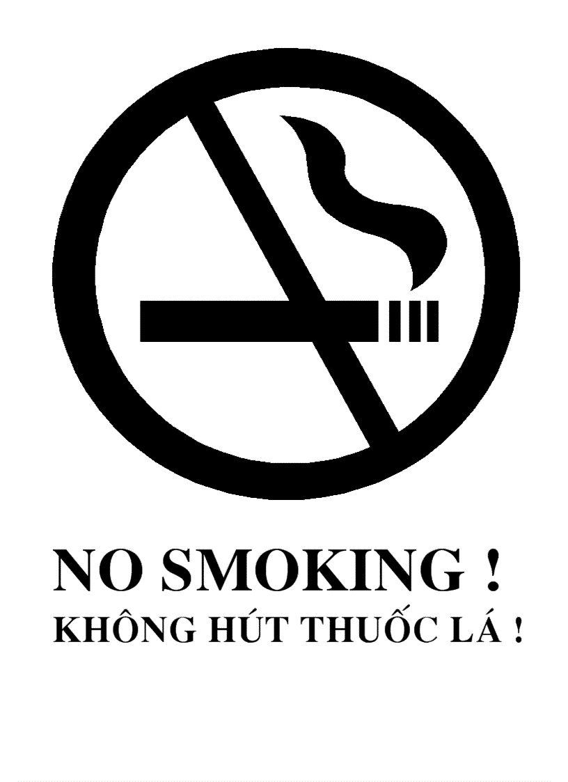 Khong hut thuoc