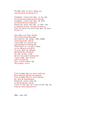 Lyric of November Rain