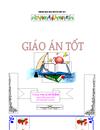 Mẫu bìa giáo án đẹp 1