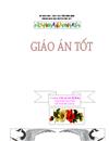 Mẫu bìa giáo án đẹp 1