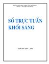 Mẫu sổ trực tuần THCS