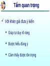 Kỹ năng thuyết trình hồi đáp