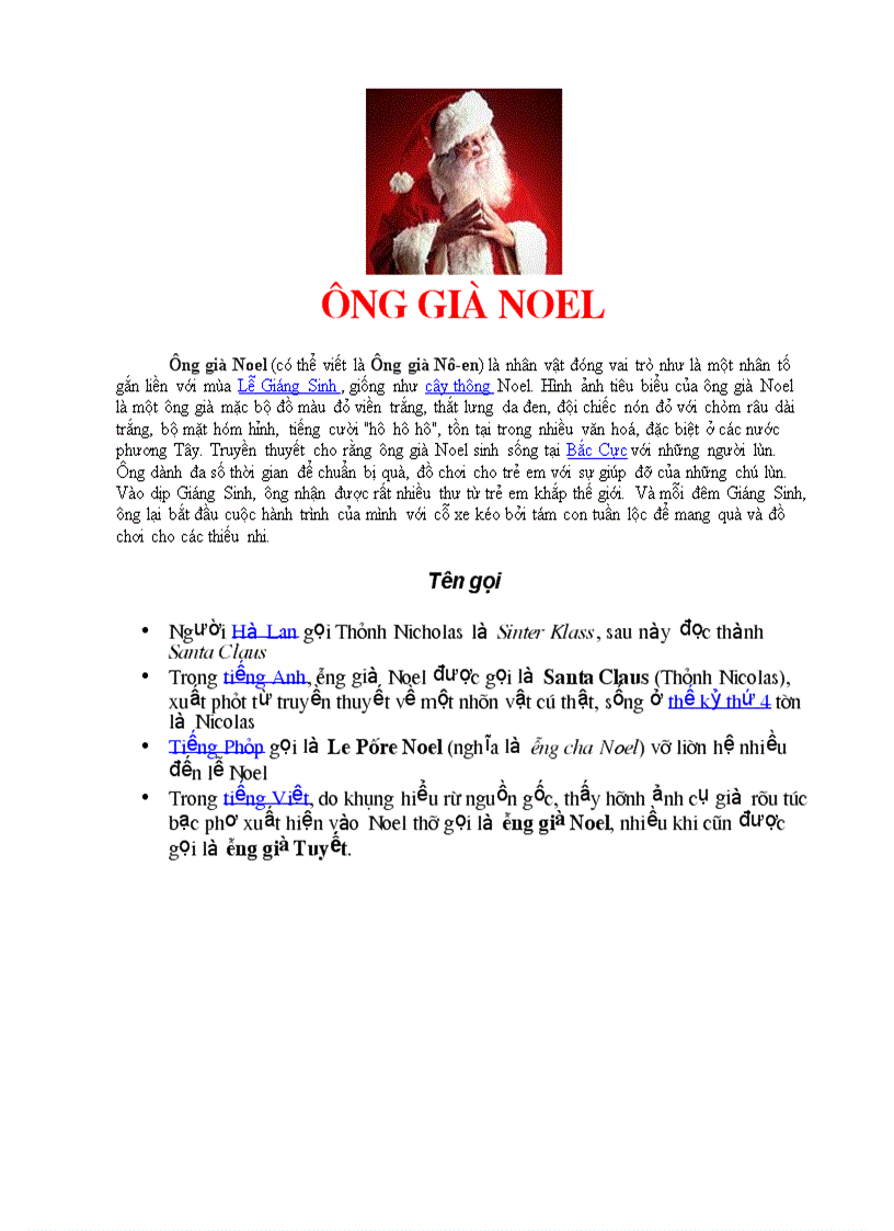 Ông già noel